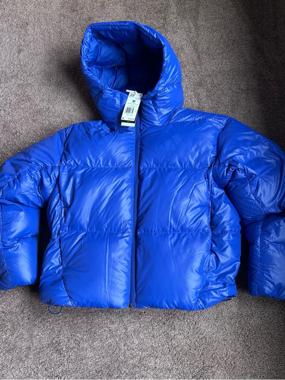 ADIDAS Z.N.E. PUFFER CLIMAWARM DOWN JACKET WOMEN SIZE MEDIUM NWT